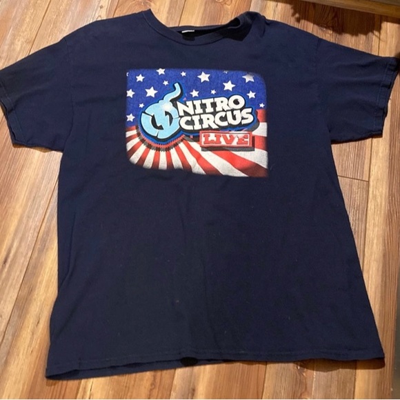 Bundle Vintage Nitro Circus Live T-Shirt and Matching Hat, Size XL - Picture 3 of 13
